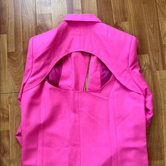 Oversized Neon Pink Blazer - Picture 2 of 2